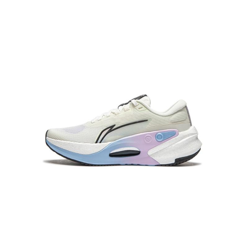 

Li Ning Furious Rider 7.0 V2 Cushioning Slip Resistant Rebound Low top Casual Running Shoes Men s White Black Blue ARZU003-8 40