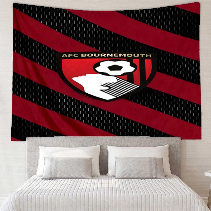 1PC Afc Crest Printed Tapestry Room Decoration Wall Hanging for Living Room Bedroom, Dormitory, Birthday and Christmas Gifts