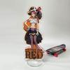 One Piece Acrylic stand plaques  elegant and sophisticated creative cartoon gifts for office desk decoration Rock style attire