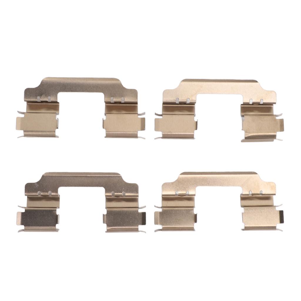 Front Brake Pad Caliper Clips Reduce Braking Noise BPF1648C Disc Brake Pad Rattle Clips for Clio MK3 05‑12