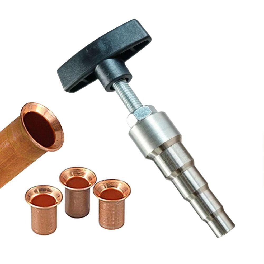 Manual Operation Tube Enlarged Tool T Shape Handle Aluminum Plastic Pipe Rounder Narrow Space