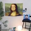 VIKAMA Funny Portrait Tapestry Hilarious Parody Design Perfect For Humorous Decor Bedroom Wall Styling and Photo Backdro
