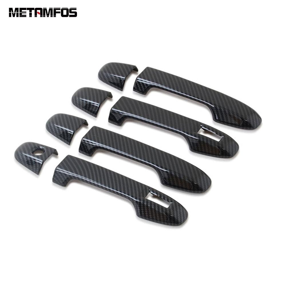 For Subaru XV Crosstrek SUV 2018-2022 2023 Chrome Side Door Handle Bowl Cover Trim Sticker Protector Accessories Car