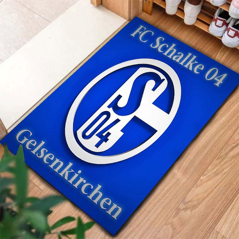 FC Schalke 04 Carpet Rug for Living Room Bedroom Home Sofa Decoration,Kids play Non-slip Floor Mat