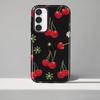 Cute Cherry Soft Cover Capa Phone Case for Samsung Galaxy S25 A16 S24 Ultra S23 S25Ultra A56 A36 S23Ultra S20 FE A26