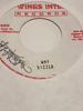 7inch Record SIZZLA  Why Remix NONE Wings Intl. Rec 2006 US Reggae Ska  Dub Used