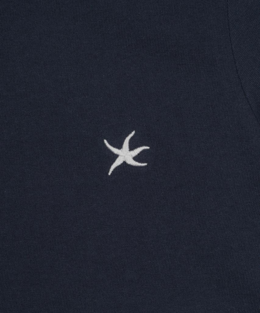 THE COLDEST MOMENT (W) Tcm Mini Logo Crop T (Navy)