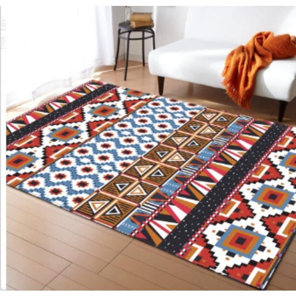Cool Flower Pattern Carpet Living Room Kitchen Foyer Floor Mat Pattern
