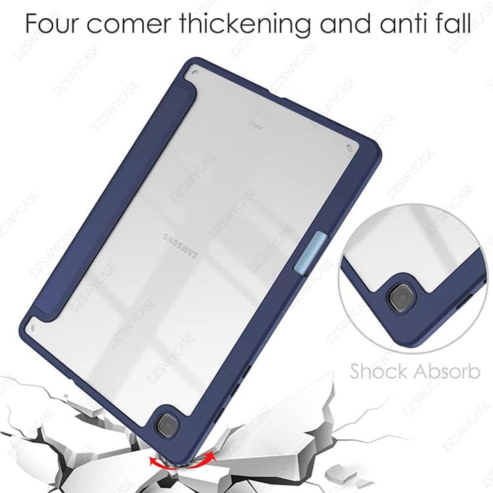 Case for Samsung Galaxy Tab S6 Lite 10.4 Inch //, with Pencil Holder, Support Auto Sleep/Wake Cover