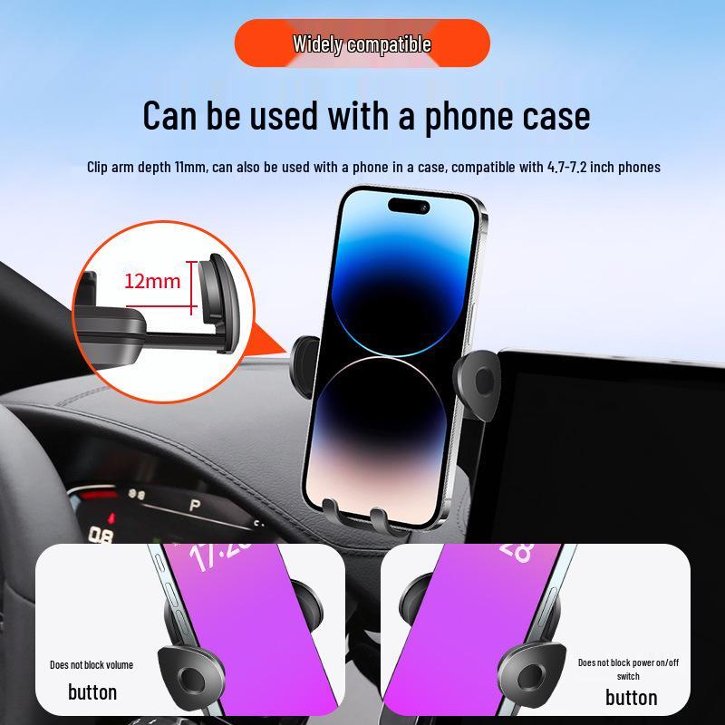 BYD Seagull Car Mount Vitality Edition: Black Tech Interior Accessory