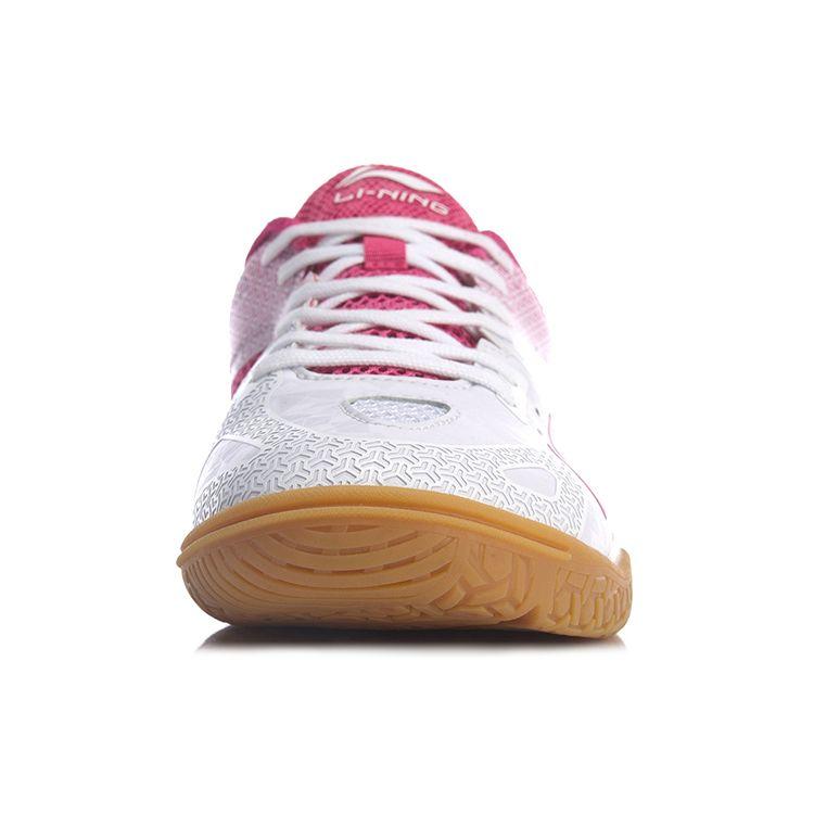Li Ning Qilin 2.0 Fabric TPU Synthetic Leather Non-Slip Wear-Resistant Low-Top Training Shoes Women sneaker Pink White APPP002-1