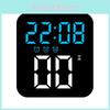 Moderne minimalistische LED-Digitaluhr mit Schlummerfunktion und Timer für Schlafzimmerdekoration
