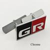 Adesivo Metallico 3D per Auto Logo GR SPORT Distintivo Laterale sul Parafango Emblema Griglia Anteriore Bagagliaio Posteriore Per Toyota Alphard Avensis Prius Crown Yaris
