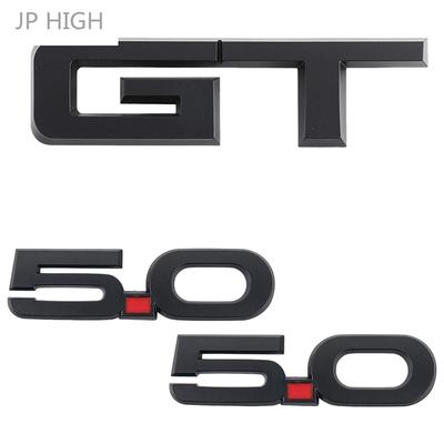 3 Pack Badge Emblems Replacement GT Emblem Plus 5.0 Emblems Compatible for Mustang Decals 2015-