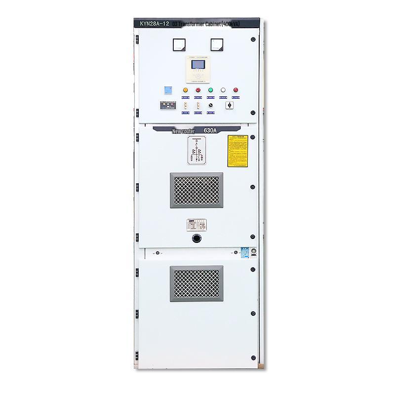 10kV High Voltage KYN28 Switchgear Center-Mounted Cabinet: Complete High/Low Voltage Distribution, Incoming/Outgoing Lines, PT & Isolation Cabinet.