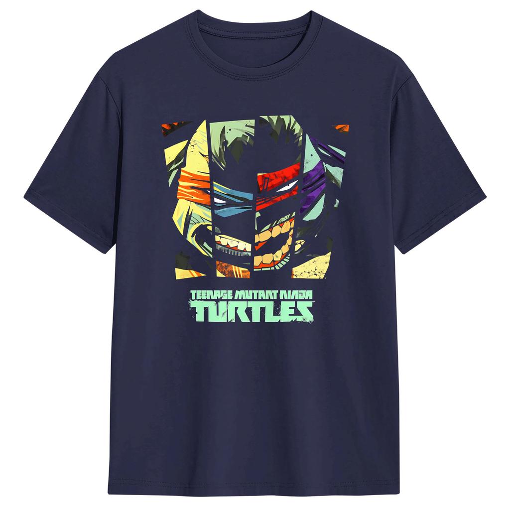 TMNT Face Strips Eastman TShirt Men Vintage TShirts Summer Breathable Harajuku Tee Shirt Cheap Oversized Tops