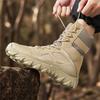 High Quality Warm Men Boots High Top Non Slip Hiking Boots Outdoor Lightweight Hunting Trekking Camping Work Boot Ankle Boots