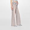 Lee Women's Pink Relaxed Fit Wide-Leg Jeans