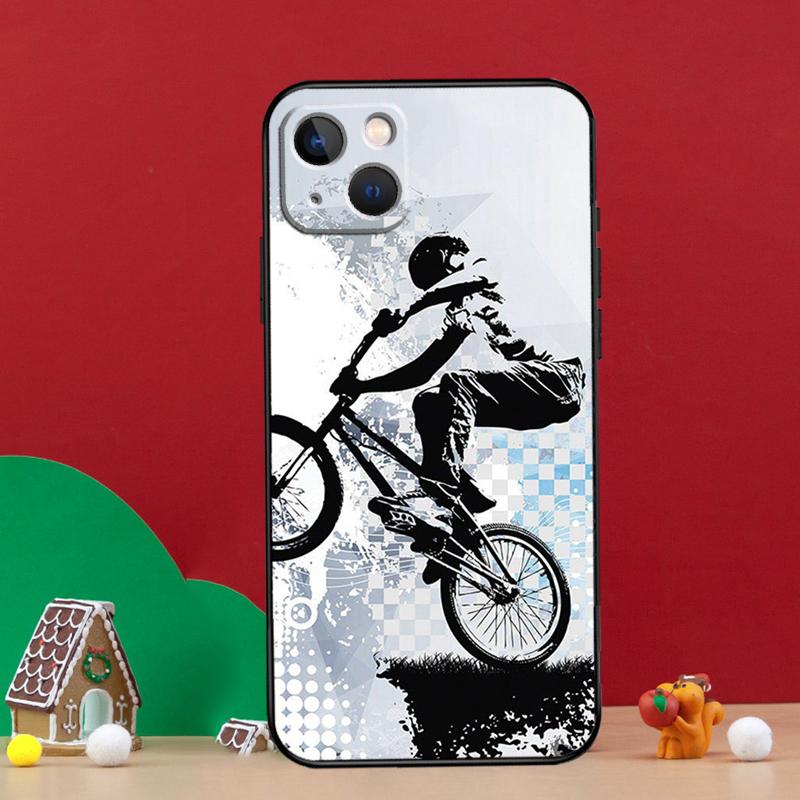 BMX Bike Extreme Sport Phone Case For iPhone 16 Pro Max 11 12 13 14 15 Pro Mini XS X XR 16 Plus 16e Cover Coque
