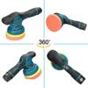 Cordless Eccentric Car Polisher 8 Gears of Speeds Adjustable Electric Auto Polishing Machine