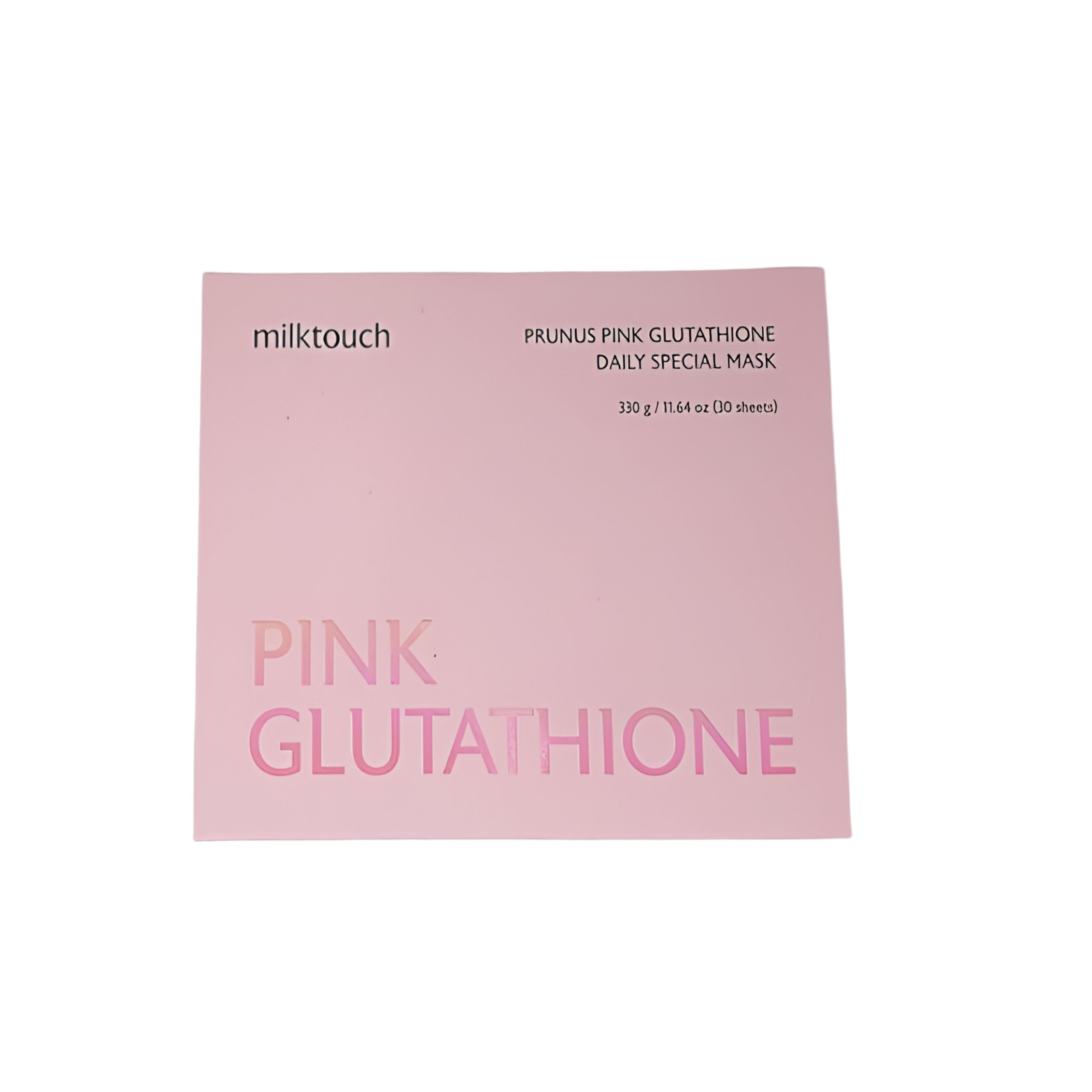 Milk Touch Plum Pink Glutathione Daily Special Mask (30 Sheet Masks / 1 Box)