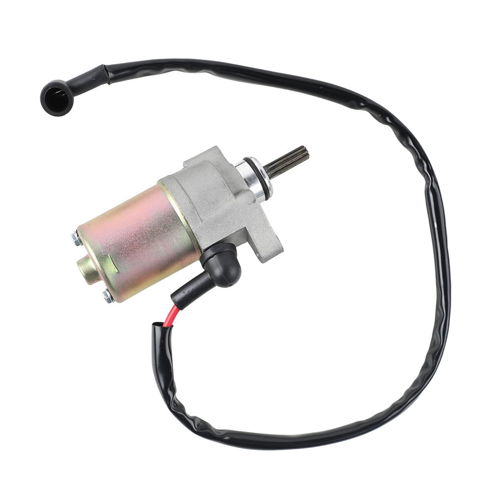 For Yamaha Crypton 110 Crypton T110 CRYTON 105 Motorcycle High Quality Engine Starter Motor Assembly 9 Teeth Gear With Cable