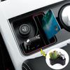 Accesorii din plastic ABS pentru mașină Suport pentru pahare de control central Cutie de depozitare Tavă de telefon pentru carduri pentru Land Rover Range Rover Velar 2017 2018