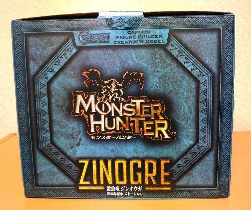 [USED] Creator's Model Thunder Wolf Dragon Zinogre 20th Anniversary Stone Ver. Great Hunting Exhibition