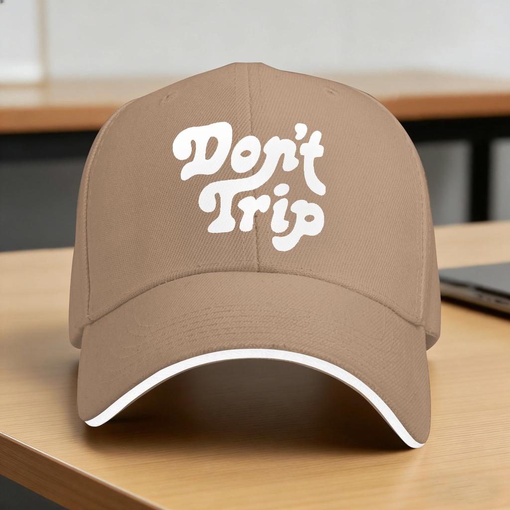 Don'T Trip Casual Baseball Cap Summer Trucker Hat High Quality Hiking Fishing Snapback Cap Couple Women Stylish Baseball Caps