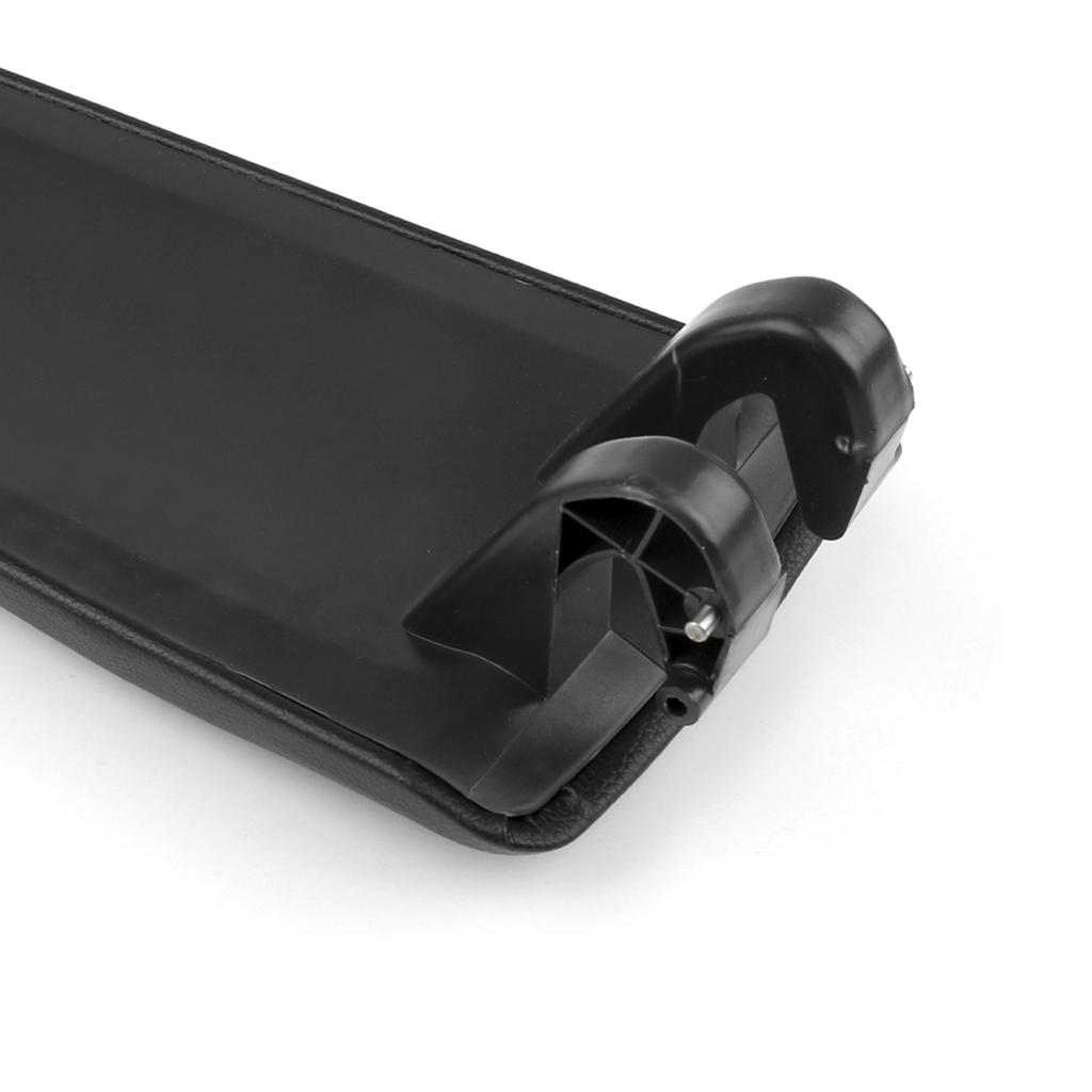 Black Leather Armrest Centre Console Lid For A4 B6 B7 2001-2008 8E0864245E
