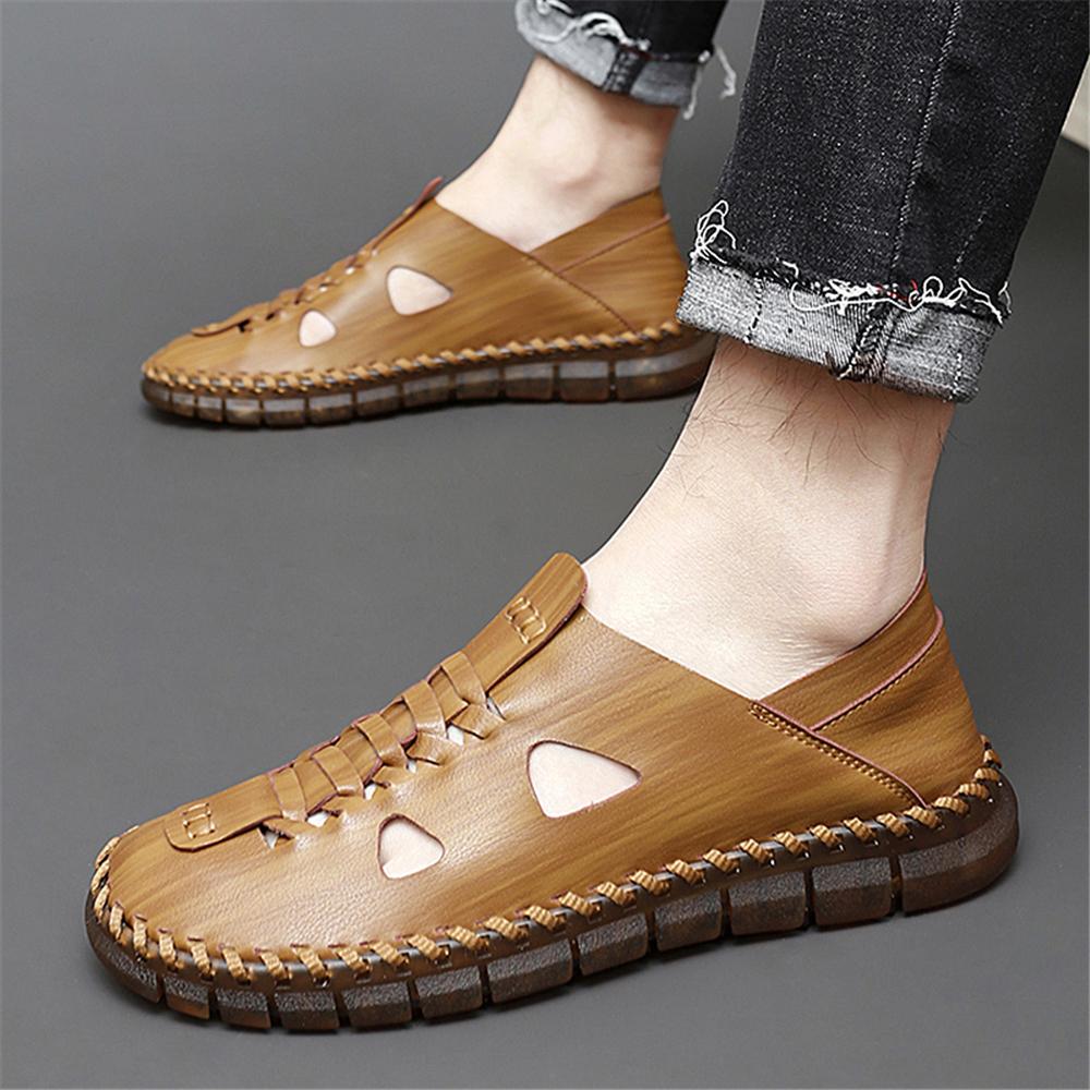 Durable Men's Sandals: Fashionable, Airy, Non-Slip for All Day Comfort