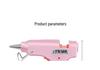 Compact 20W Hot Melt Glue Gun with High Viscosity 7mm Sticks - Ideal for DIY, Crafts, and Student Dorm Rooms