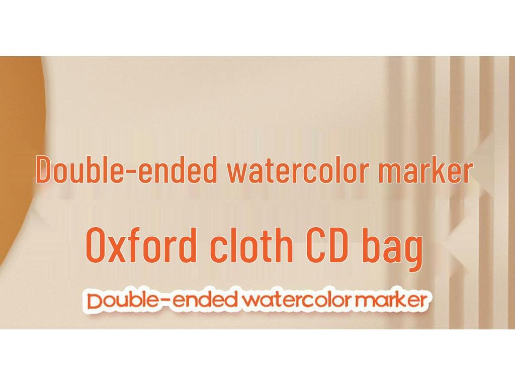 Dual-Tip Washable Watercolor Fineliners for Kids - Art Doodle Pen Set