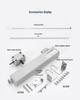 Manual Chain-Operated High Window Opener for Casement Windows - Fire Smoke Exhaust Ventilation System