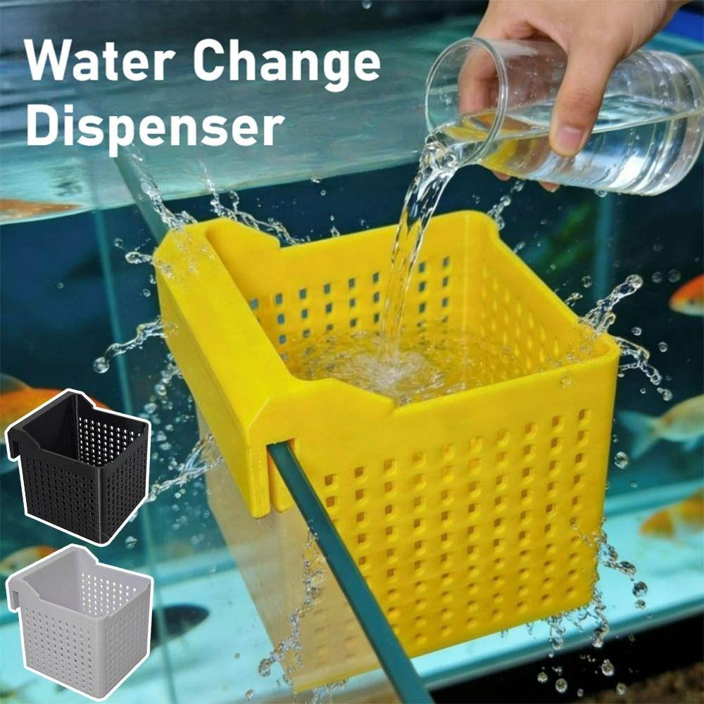 Anti-overloop Aquarium Waterwissel Dispenser Hang-op Vis Tank Dispenser Bescherm Aquascape