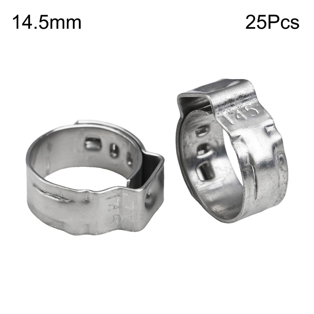 Sealing Various Hoses Single Ear Stepless Stainless Steel Hose Clamps