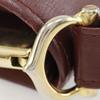 Cartier Must Line Umhängetasche Bordeaux Kalbsleder Damen Gebraucht