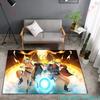 Creative 3D Carpet Akatsuki Naruto Sasuke Anime Print Living Room Bedroom Decoration Rug Children Anti Slip Crawling Mat