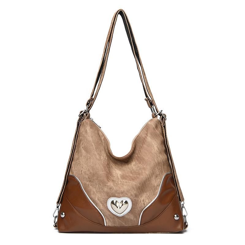 2025 New Large-capacity Multi-purpose Bag Casual Shoulder Bag Fashionable Versatile Hot-selling Women's Bag Commuter Armpit Bag