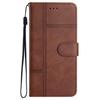 For iPhone 16 Pro Max Case Line Imprinted PU Leather Wallet Phone Cover