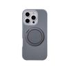 Liquid Jelly Rotating Large Bracket Magnetic Mobile Phone Case Suitable for iPhone16promax Skin Feeling Solid Color Protective Case