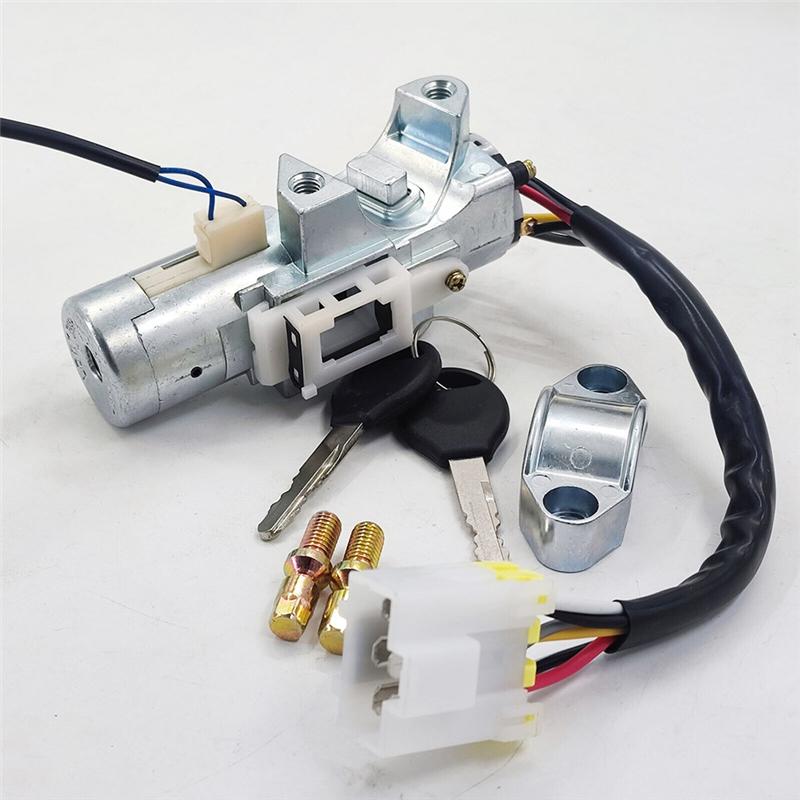 Ignition Switch Lock Cylinder Starter With Bolts Replacement Accessories For Nissan Frontier 1999-2003