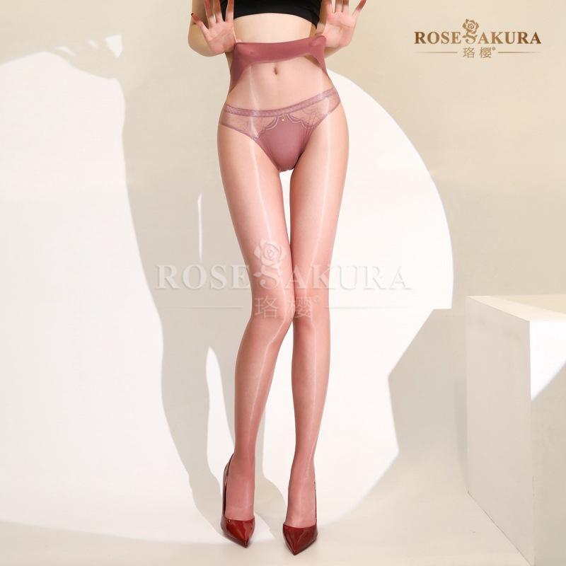 Sexy Aurora 640-Pin Seamless Deepcrotch Stocking Women Ultrathin Silky Smooth Shiny Transparent Pantyhose Ol Summer Fashion Ootd