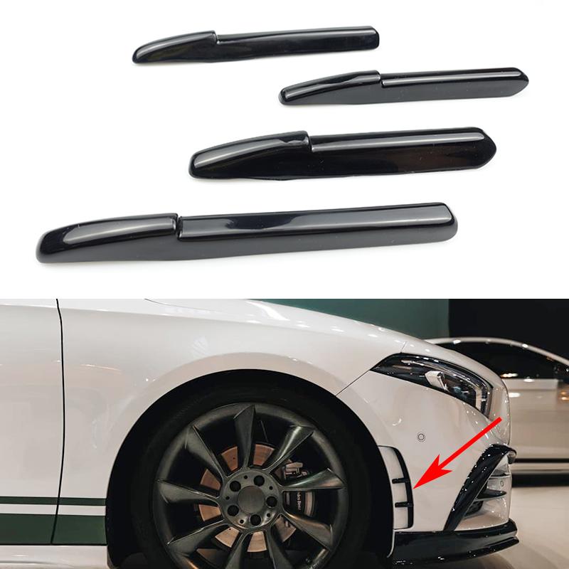 Fascia Paraurti Anteriore Presa d'Aria Finitura Parafango Laterale Per Mercedes Benz Classe A W177 A160 A180 A200 A220 A250 A35 AMG 2019 2020 2021 2022 2023