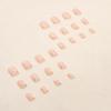 Pink Through Sweet Polka Dots Star Manicure Gentle and Sweet Ins Wind Light Luxury Children's Fun Fake Nail Finished Wear Nail Batch
