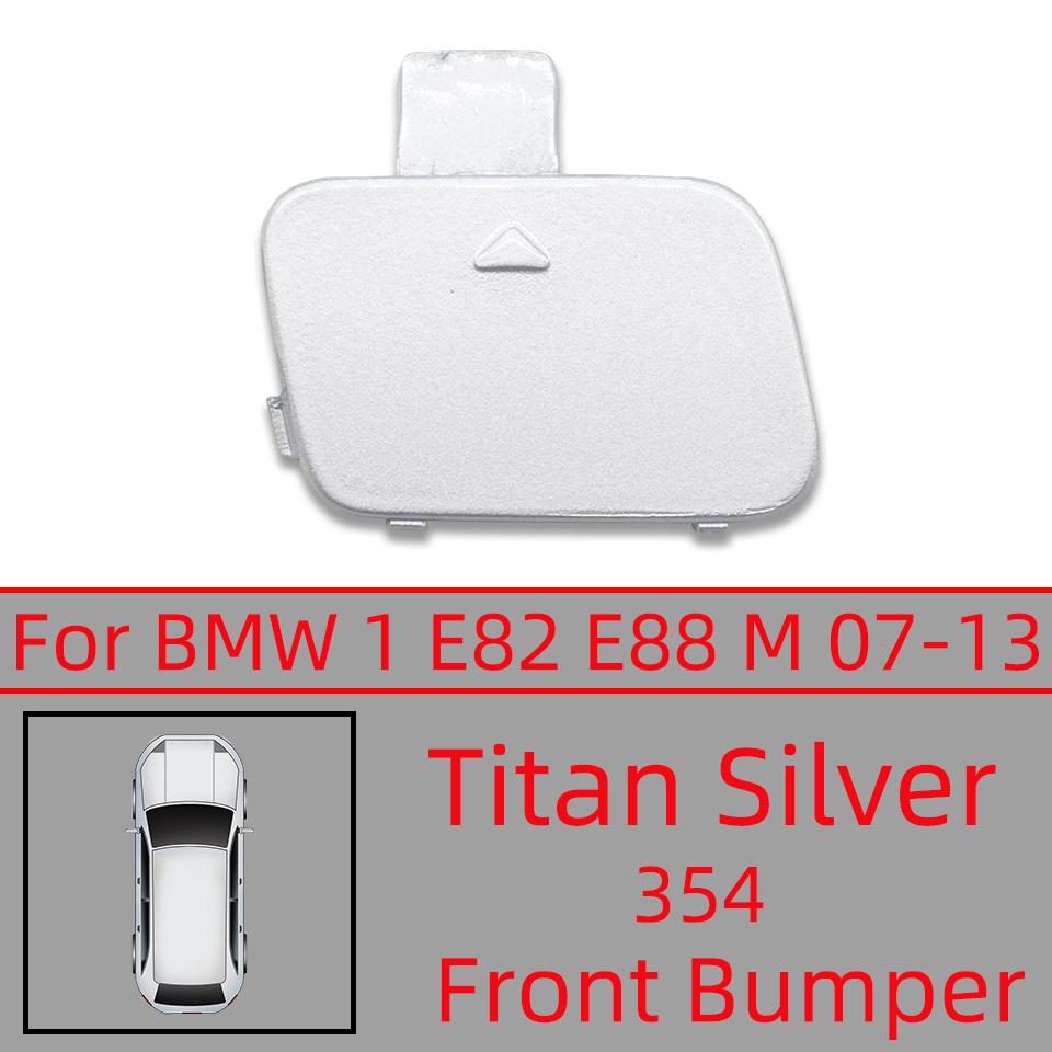 Car Accessories For BMW 1 E81 E82 E87 E88 M-Bumper 2006-2013 Front Bumper Tow Hook Eye Cover Cap High Quality Spray Paint