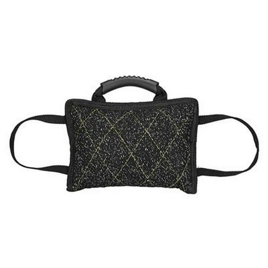 Durable Dog Training Bite Pillow with Twill Jute and Bite Stick