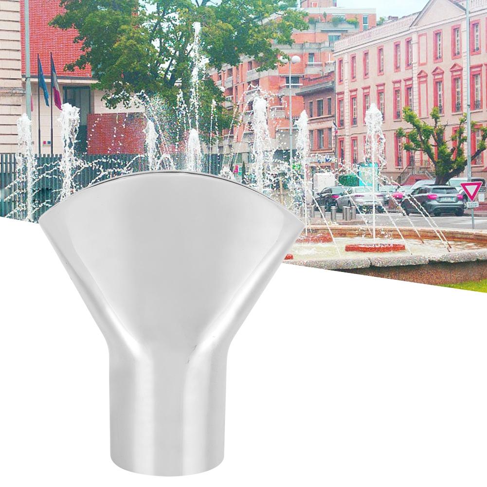 Directional Fan Shaped Fountain Nozzle Female Thread Landscape Spray Head for SPA Swimming