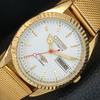 JAPAN VINTAGE REFURBISHED CITIZEN AUTOMATIC 8200 MENS WHITE DIAL WATCH A445326-1