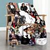 Michael Jackson 19 Personalized Name Blanket Cozy Personalized Blanket Durable Comfort for Chair Office Chair Bedding Picnics Four Seasons Universal